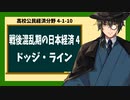 高校公民経済分野4-2-7／戦後混乱期の日本経済4／ドッジ・ライン
