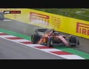 オーストリアGP Ferrari 炎上