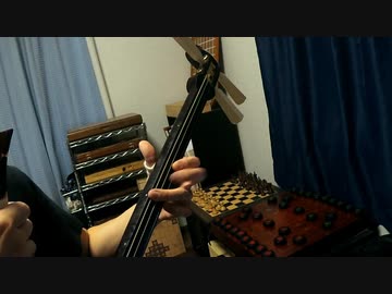 左手だけで津軽三味線を演奏してみた（生音）