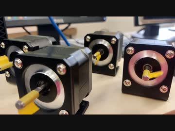 ステッピングモータ気持ちよすぎだろ！