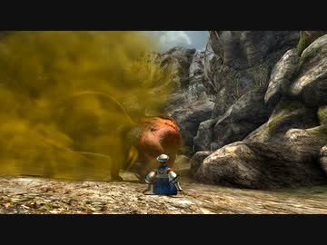【MHXX Switchver.】ババコンガ　悪臭ryona