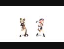 【MMD】早柚とディオナにロキを踊ってもらった(固定カメラ)