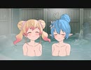 【桃鈴ねね】ラミィちゃんとお風呂に行ってふと気づいてしまった話【ホロライブ 切り抜き】