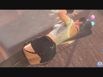 【DoaXvv/こころ】両手ピース/ピクシー+臙脂のスク水/バンククリムゾン15 071400