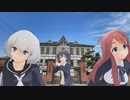 【MMD】ロマンスの神様・ゾンビランドサガ【円周率トリオ】（愛・さくら・純子）