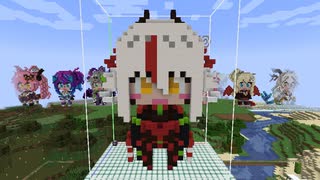 【minecraft】VShojo Zentreya新衣装Verの作り方