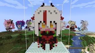 【minecraft】VShojo Zentreya新衣装Verの作り方