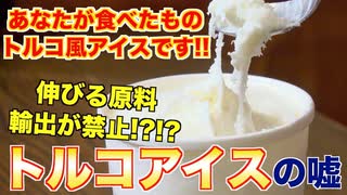 【衝撃】あなたが食べたトルコアイス本物ですか__