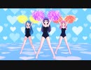 【MMD】らぶ式スミレ・しまランチ・あいねで「SING＆SMILE」【60fps】