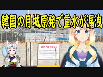 【韓国の反応】韓国の月城原発でまた事故が発生。重水が漏洩していた事が判明【世界の〇〇にゅーす】