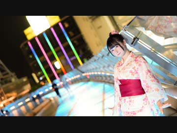 【足太ぺんた】浴衣で夏曲＆星曲メドレー踊ってみた【オアシス21】