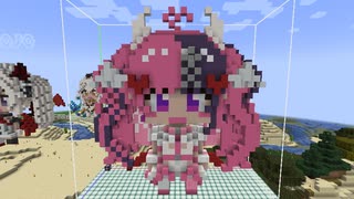 【minecraft】VShojo Ironmouse新衣装Verの作り方