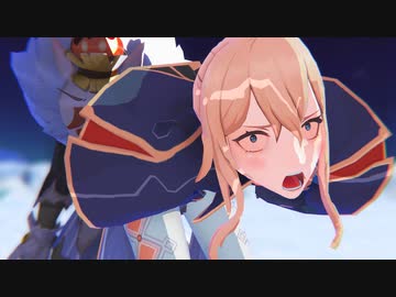 【MMD】原神 急所攻撃全集Part.12  凍結氷砕 ～終～【リョナ】