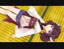 【MMD】寝転んでるきりたんの周りを一周する動画