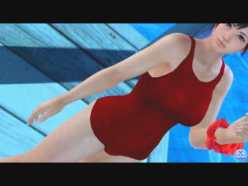 【DoaXvv/こころ】ロック・ユー!イノセンス・パッション+平穂世代の韋駄天達・ギル/臙脂のスク水/望遠ズーム 071410