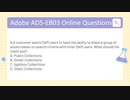 Adobe AD5-E803 Exam Actual Questions