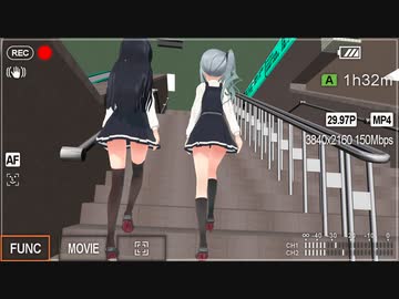 朝潮・霞を駅で見上げるだけ