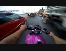 ホモと見るすり抜けしまくるバイク野郎