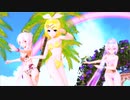 【MMD】4人でヒビカセ(水着バージョン)