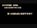 紅子の宇宙船 －音声版－ 2022年07月15日