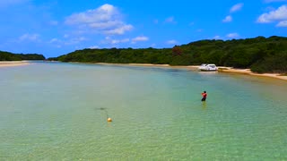 沖縄の海。空撮の映像　編集前公開（無音）