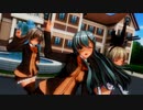 【COM3D2】鈴谷と熊野と島風でKiss me! Choose me!