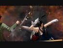 【DOA6 ryona】こころ ryona vs リグ(うさぴょんコス)