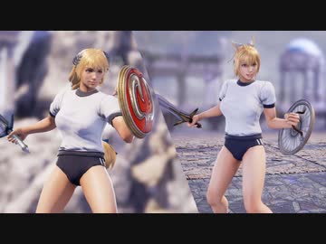 [SC6 ryona]姉妹で運動会～体操服ソフィーティア vs カサンドラ