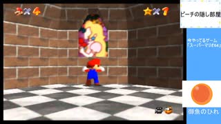 【スーパーマリオ64】ピーチのスライダー【part2】