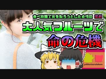 【2019年愛知】美容効果もあるあのフルーツで命の危機【ゆっくり解説】