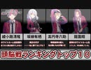 【よう実】ようこそ実力至上主義の教室へ 頭脳戦ランキングTOP10！出し抜くのは誰？【ずんだもん解説】