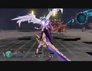 Neptunia 4GO Ryona (リョナ) Formal Purple Heart KO'd + Freeze