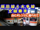 【特急伊那路】飯田線と太多線を全線乗車 【日本鉄道完乗の旅】