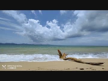 名護市ふりっぱー裏の海(宇茂佐海岸)