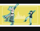 【ジャンル混合MMD】ジャンキーナイトタウンオーケストラ【円卓×粟田口】