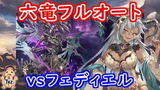 【グラブル】六竜フルオート vsフェディエル