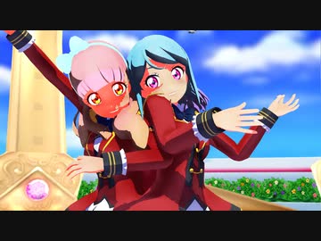 ★【MMDアイカツ！】Pure Paletteで「CURE UP↑RA☆PA☆PA!」【モデル配布あり】