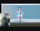 バーチャル美少女による生歌ライブ(肉体付き)