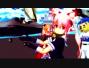 【MMD艦これ】春雨と海風で「GLIDE」【アニメ調】