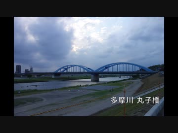 自転車で徘徊する 12 〜夕方の多摩川を下へ上へ〜