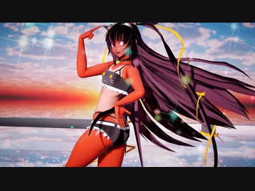 【対魔忍MMD】ビキニ猫ユキカゼがダーリンダンス