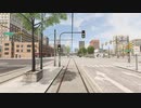 【Cities skylines】路面電車でゆくアメリカ前面展望 | Streetcar Trip