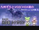 【MHRiseSB】九州そらとVOICVOX達のMHRiseSB実況　VSルナガロン【VOICVOX実況】
