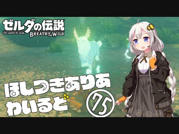 【ゼルダの伝説BotW】ほしつきありあわいるど Part75【VOICeVI実況】
