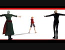《人力》劣.等上..等　ルフィ/ゾロ/サンジ《ONEPIECE》-MMDワンピ.麦わらの一味.麦わら3強-