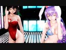 【東方MMD】お空と鈴仙で「XOXO」1080P