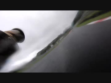 雨の　岡山国際サーキット　ZX-10RR