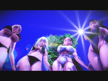 【Fate/MMD】　　Ghost Dance　　卑弥呼・紫式部・デメテル・ジャンヌ