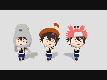 【MMD刀剣乱舞】音符なわんぱく