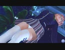 【DoaXvv/ほのか】立ち・くるっとガッツポーズ/セージ+ミスティックブーケ/紺桜のブレザー/ 072516